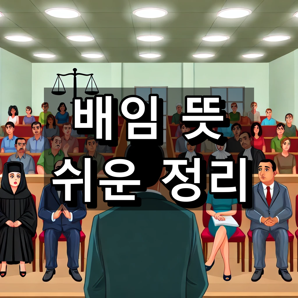 배임 뜻 대표 이미지