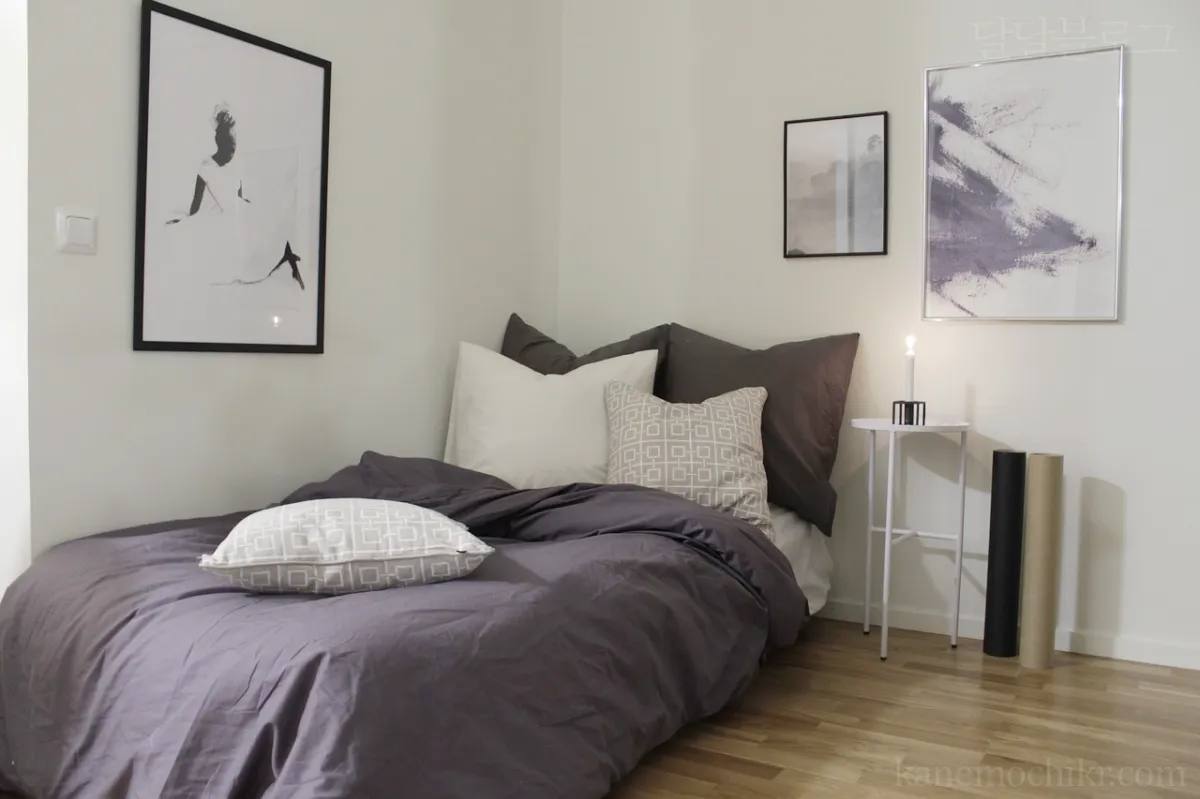 프레임없는침대-쿠션