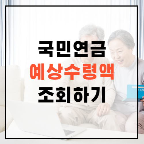 국민연금-예상수령액-조회하기