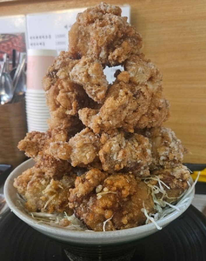 생활의달인-지하상가-가라아게-덮밥-달인-치마오