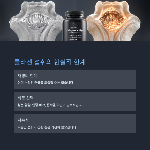 콜라겐, 관절 통증 완화에 효과 있을까? 과학적 근거로 정리한 현실 조언