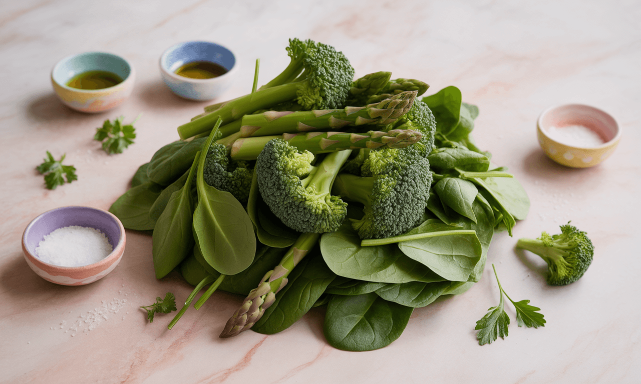 급성-심근경색-녹색-채소