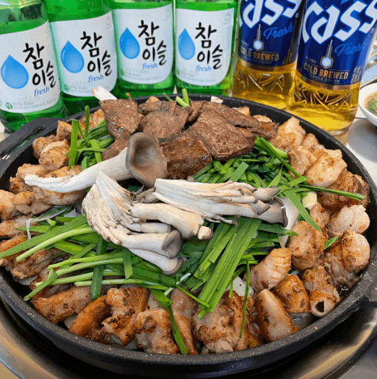 대전시청역 맛집 "벽돌집" 음식 사진