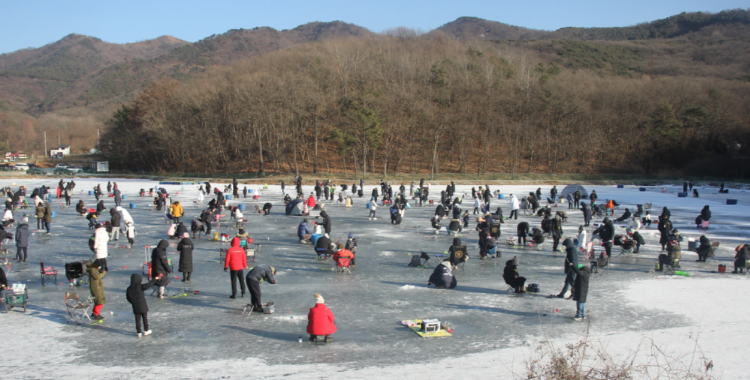 강화도 신선낚시터 빙어대잔치