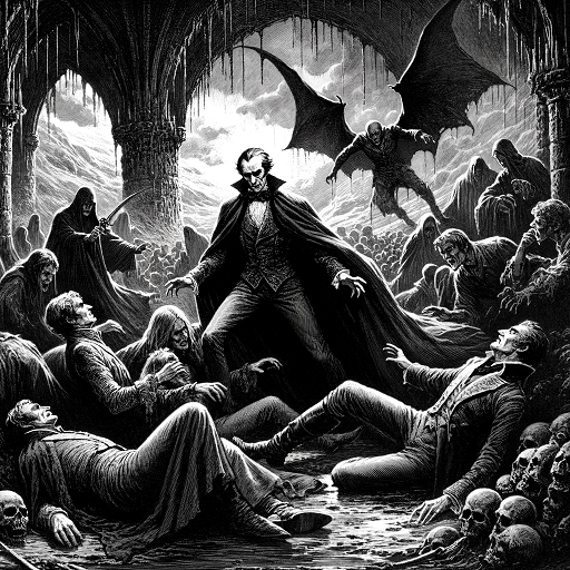 드라큘라 연상 이미지