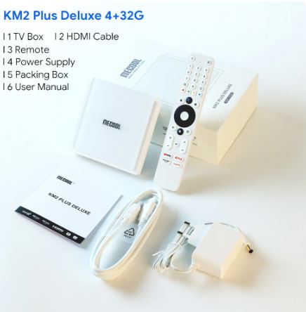 MECOOL KM2 플러스 디럭스 안드로이드 TV 박스6