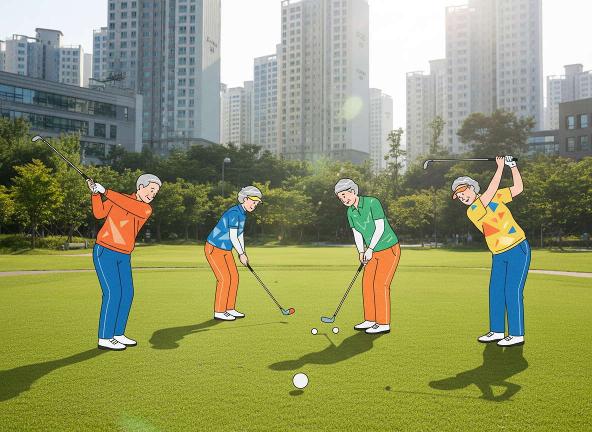 잠실 파크골프장 예약 일정 주차
