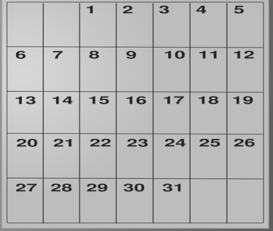 2024년 12월 손없는날 , 간지 달력