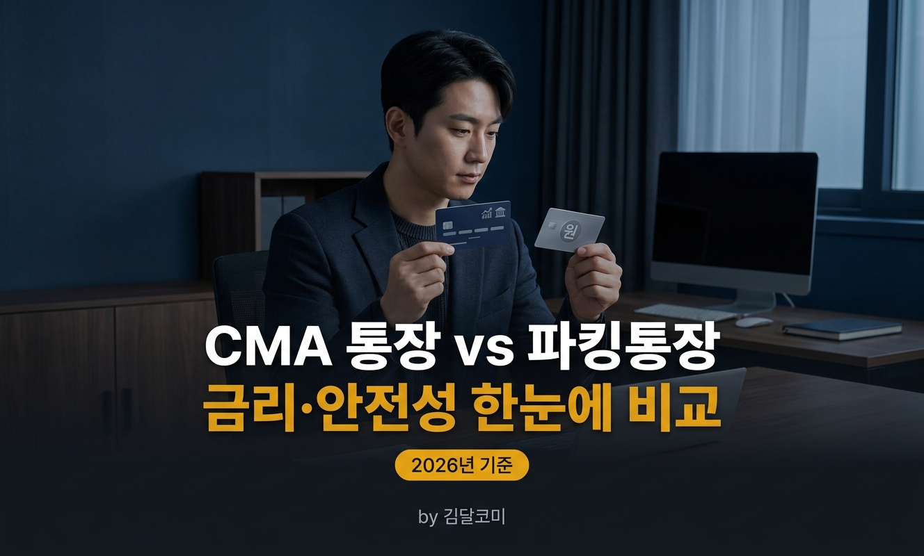 CMA와 파킹통장의 차이