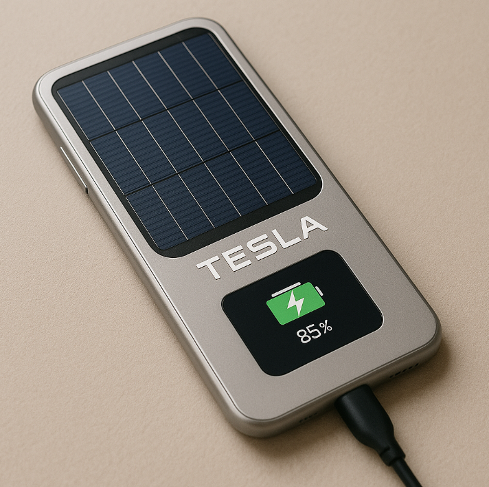 테슬라 폰 관련 사진