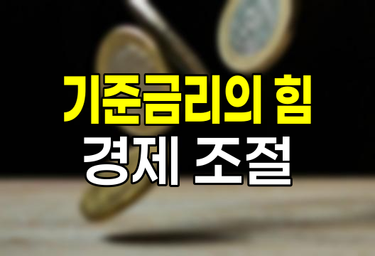 기준금리의 힘, 경제 조절의 핵심 도구