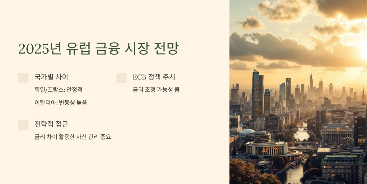 유럽 금융 시장전망 사진