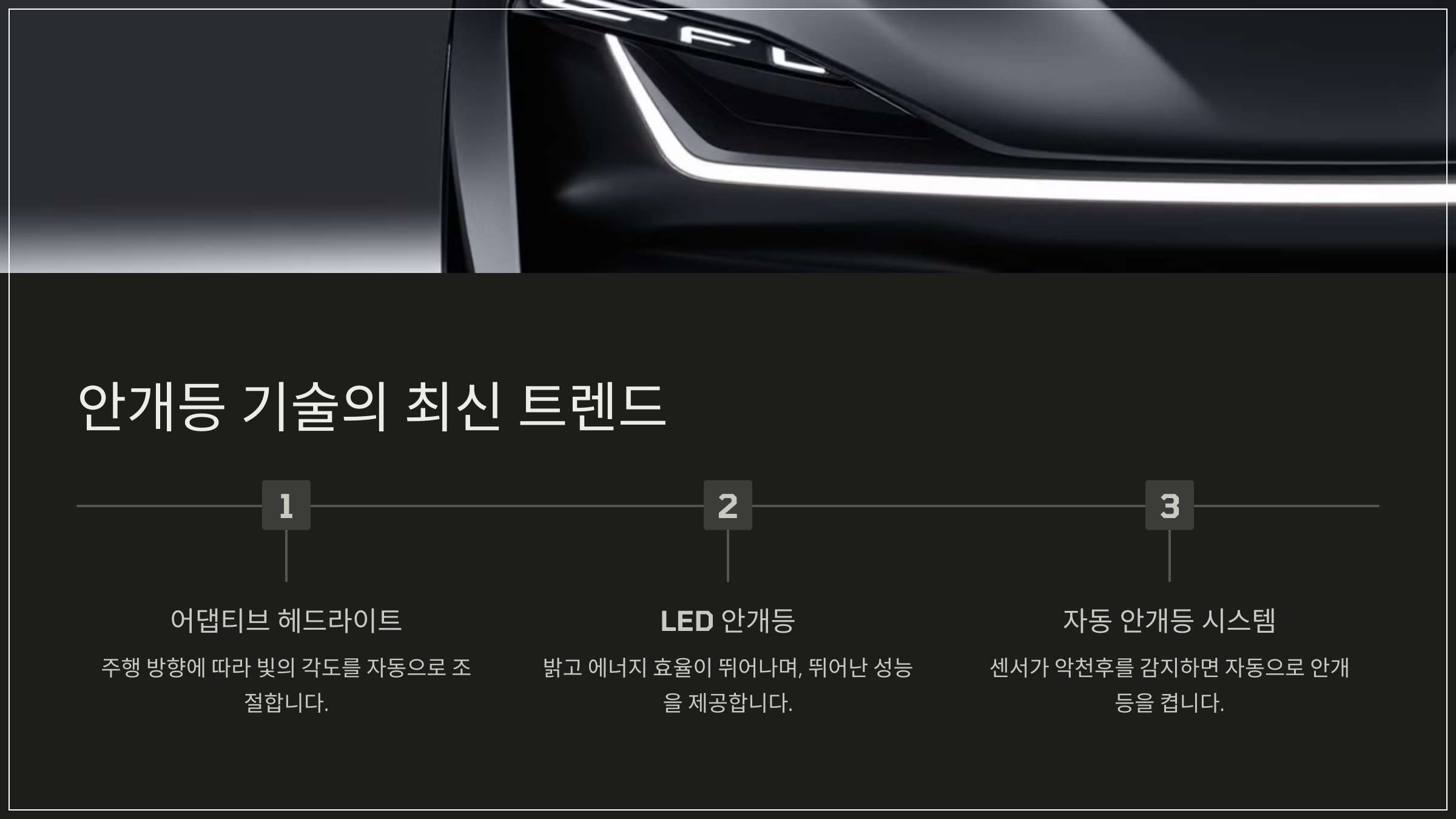 안개등 기술의 최신 트렌드