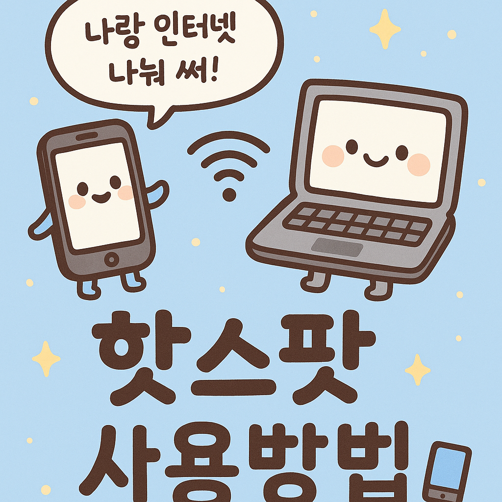 핫스팟 사용방법 안내