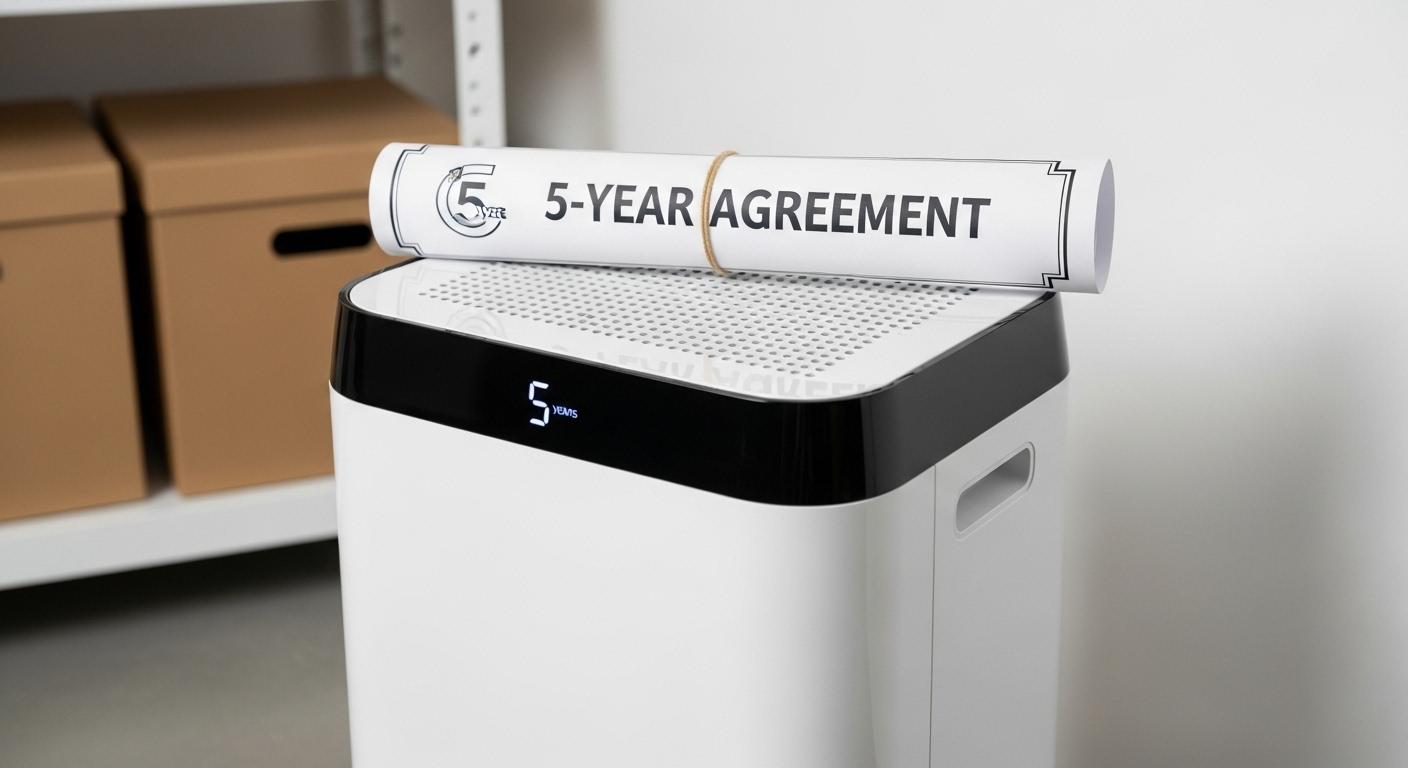 제습기 렌탈 약정5년