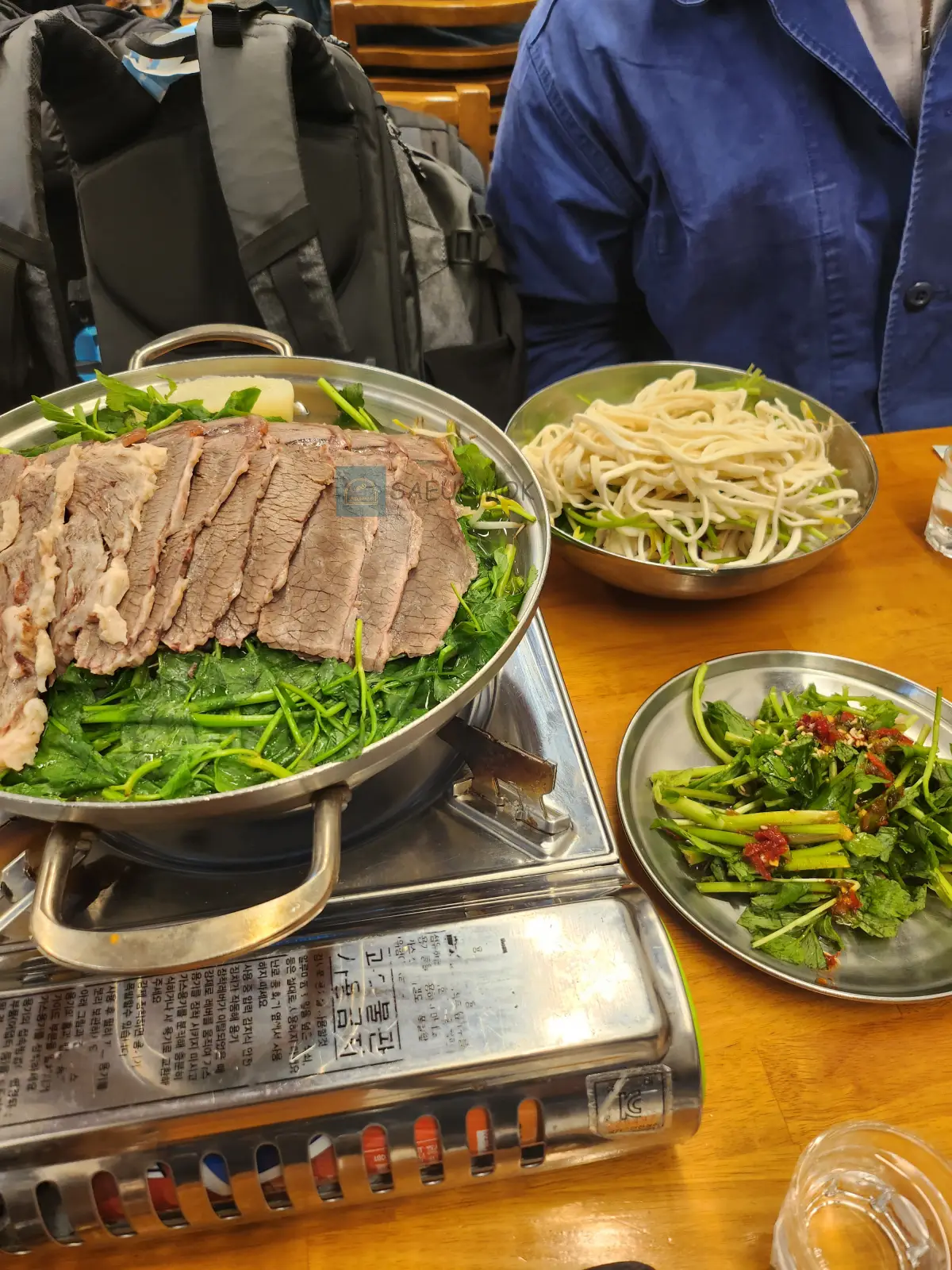 용산-능동-미나리-수육전골-사이드메뉴