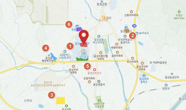 2024 음성 품바축제 일정, 주차장, 공연 행사