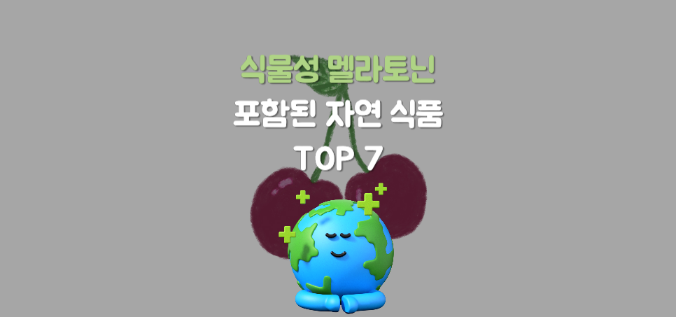 식물성 메라토닌이 포함된 자연 식품 TOP 7과 섭취 방법