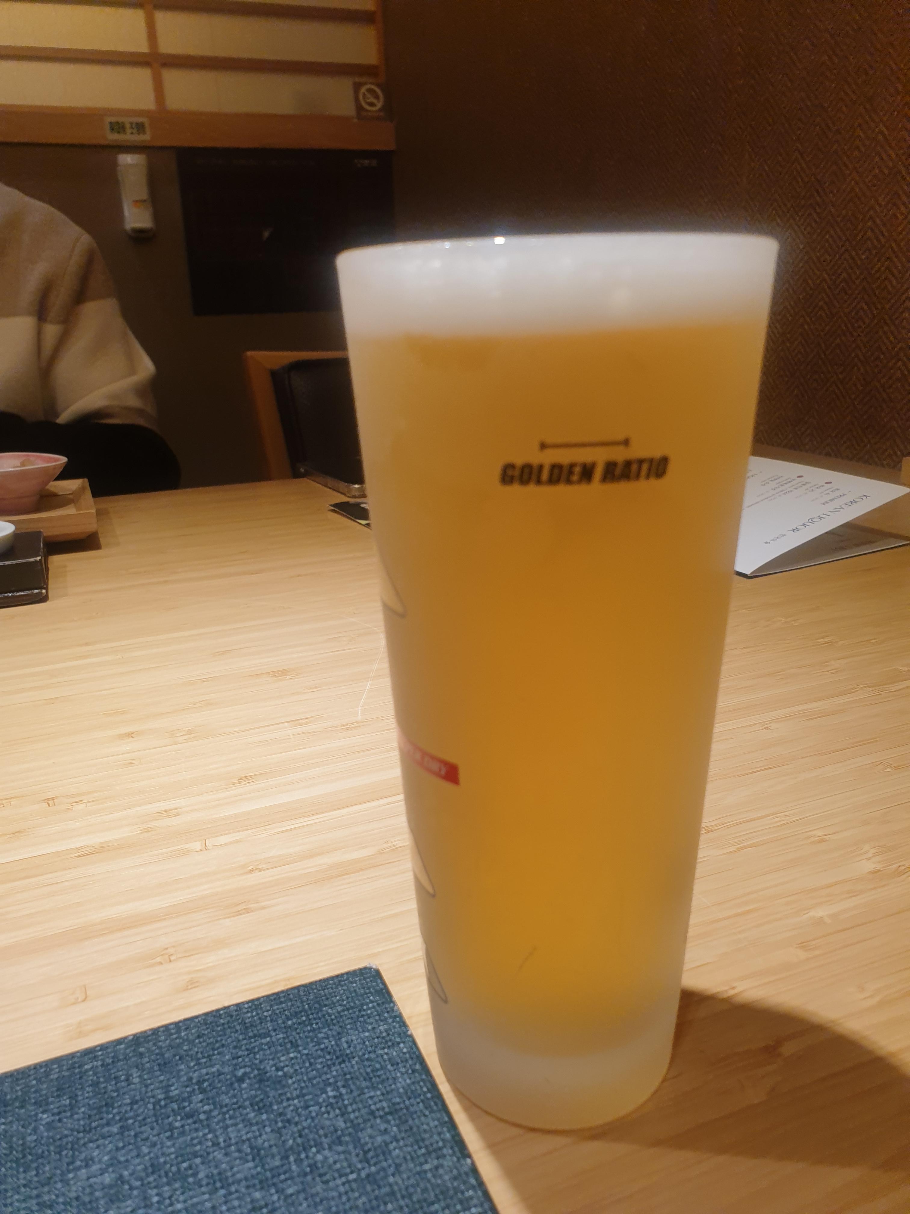 삿포로 생맥주 1잔