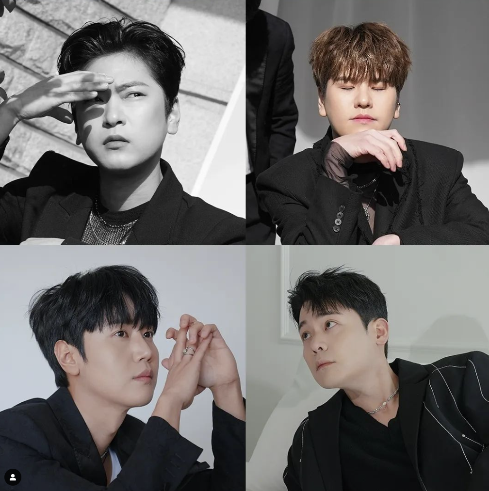 라포엠의 멤버들이 화보 촬영 사진
