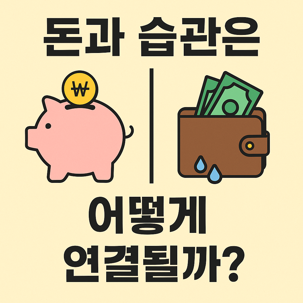 돈과 습관은 어떻게 연결될까?