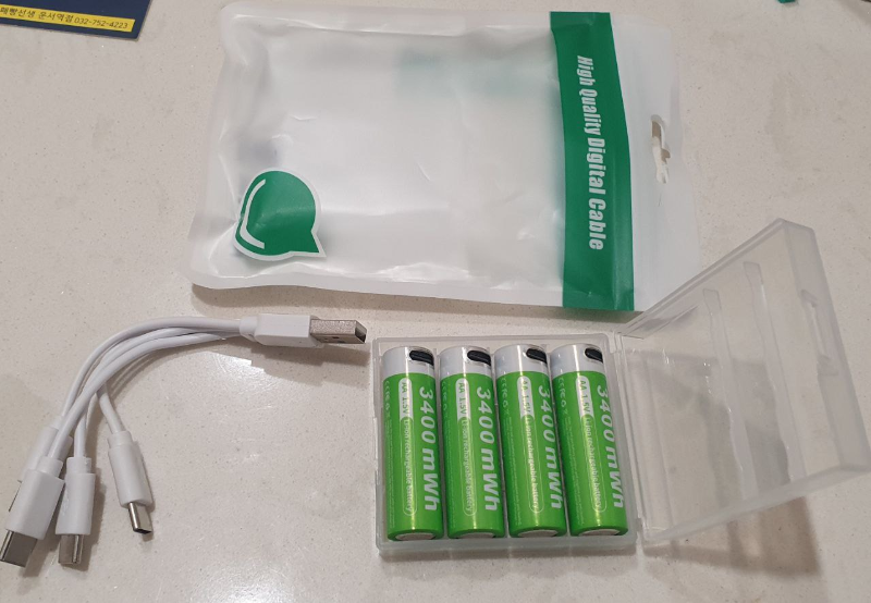 Temu 알리 AA AAA 리튬 충전지, 일반 니켈 수소(Ni-MH) 충전용 건전지 배터리 추천