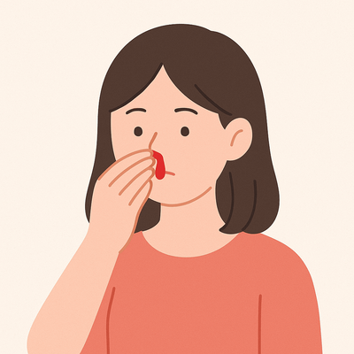 여성의 철분 부족은 코피가 자주나는 이유가 될 수 있어요.