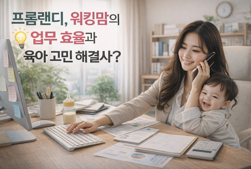 워킹맘 프롬랜디로 육아+업무 동시해결 가능할까?