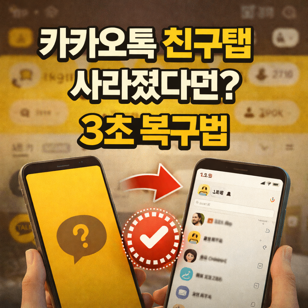 카카오톡 친구 가이드 확인하러 가기