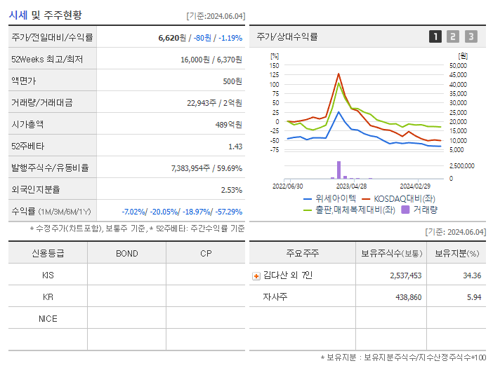 위세아이텍_기업개요