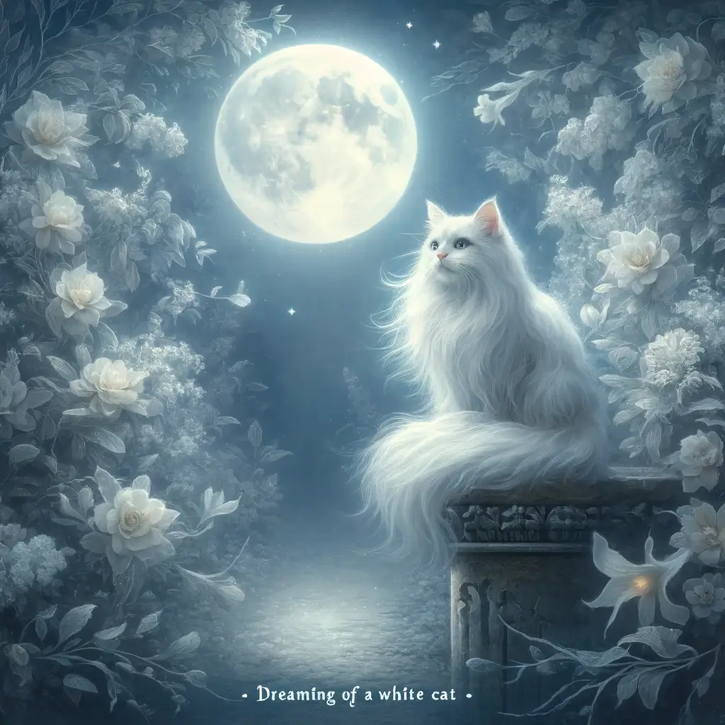 하얀 고양이 꿈 해몽