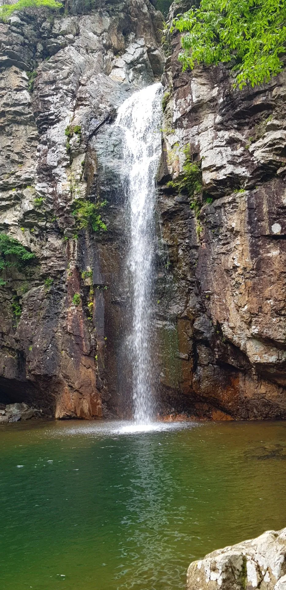 울산 신불산 파래소폭포