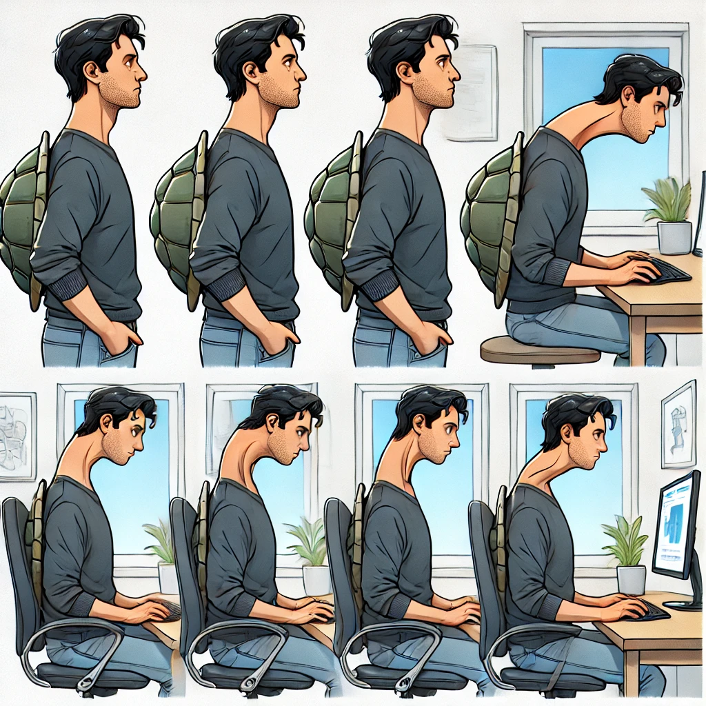 거북목 관련 사진