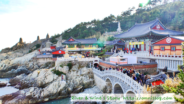 용궁사전경