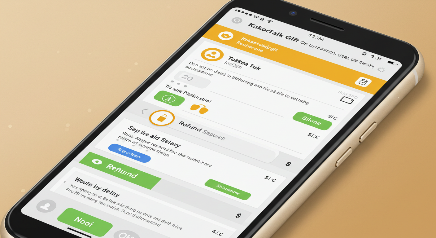 카카오 고객센터 및 제휴사 대응 방법
