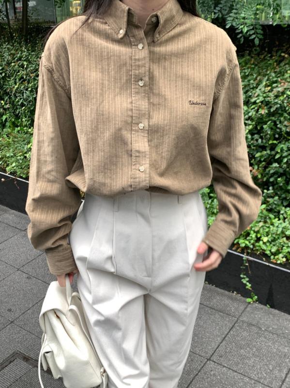 언더슨 멀티 골덴 남방 셔츠