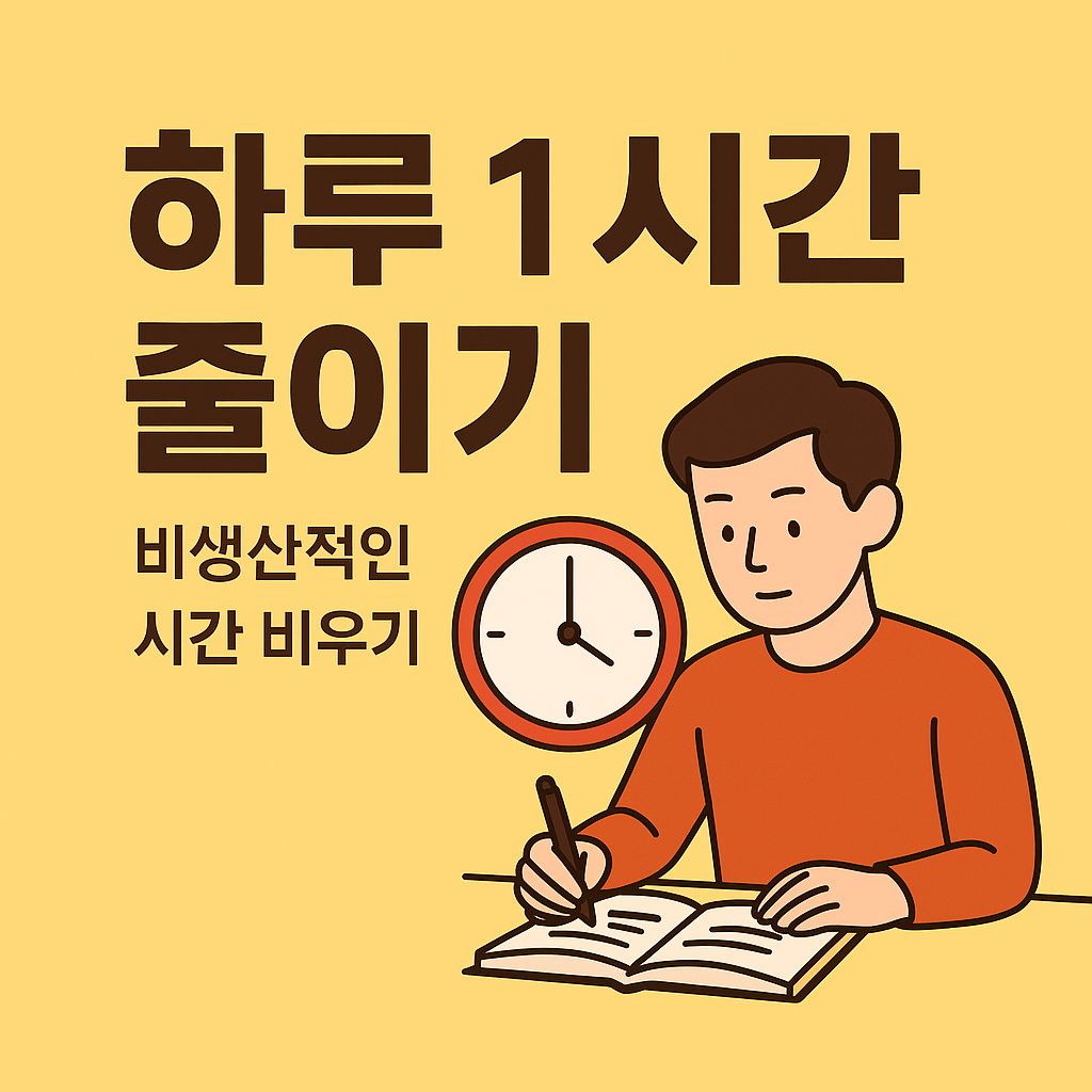 하루 1시간 줄이기