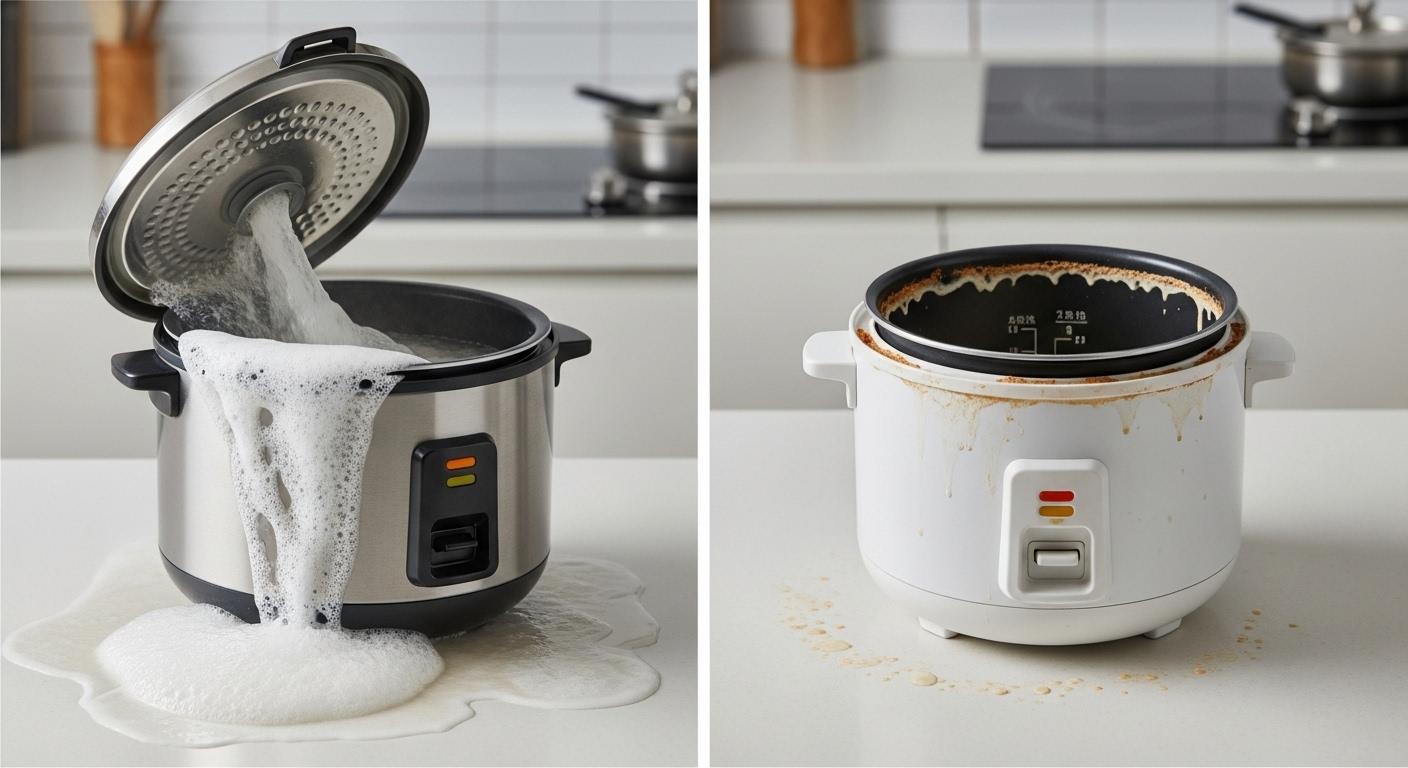 넘침 밥솥 비교 포인트