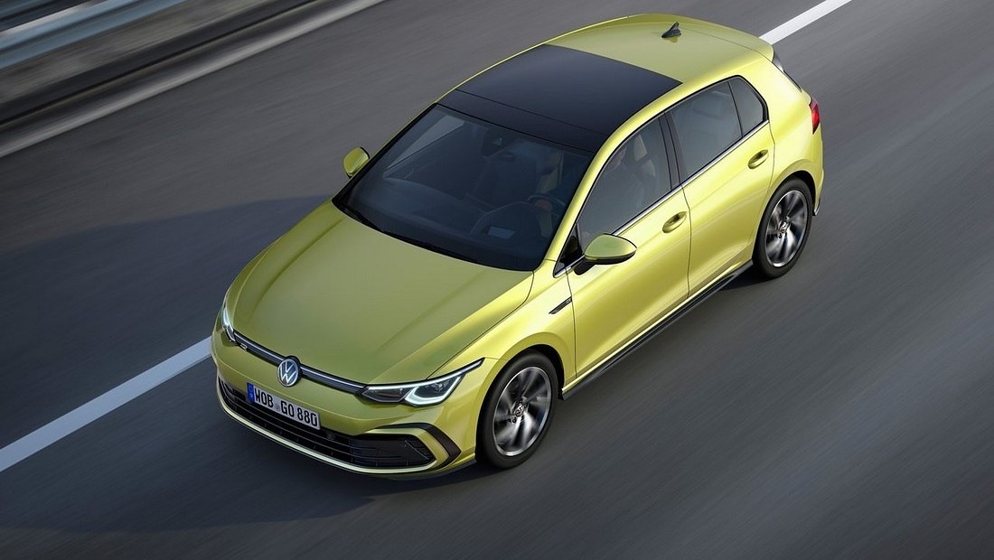 폭스바겐 골프 2022년식 상단 전면 사진 출처 폭스바겐 코리아 홈페이지