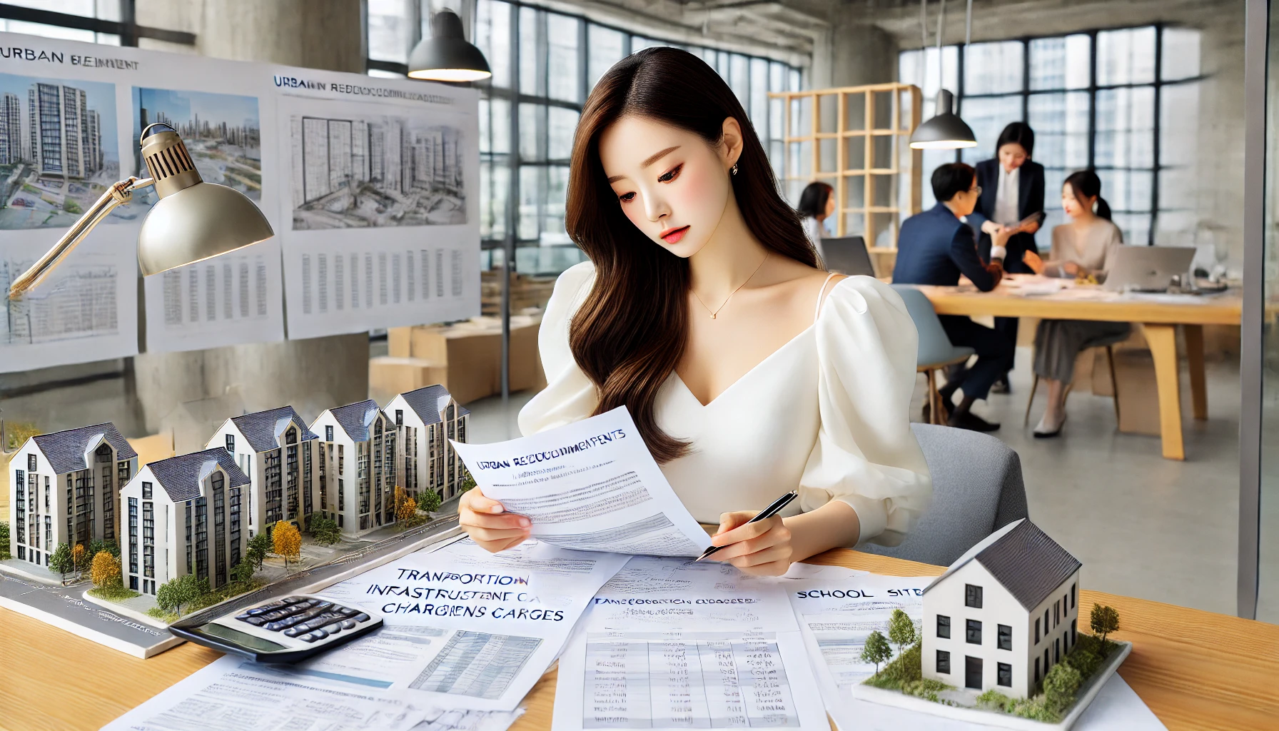 광역교통시설부담금 등 각종 부담금 확인하는 이미지