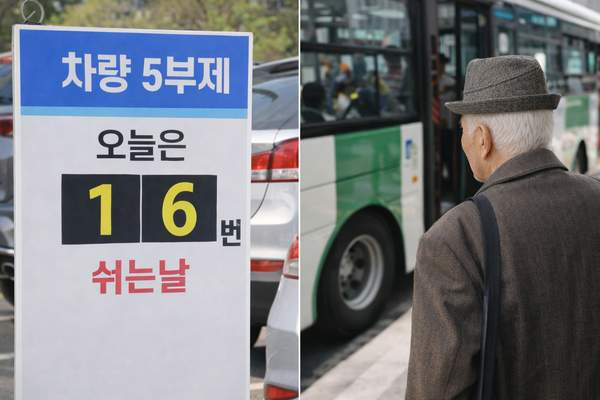 차량 5부제 징계 기준