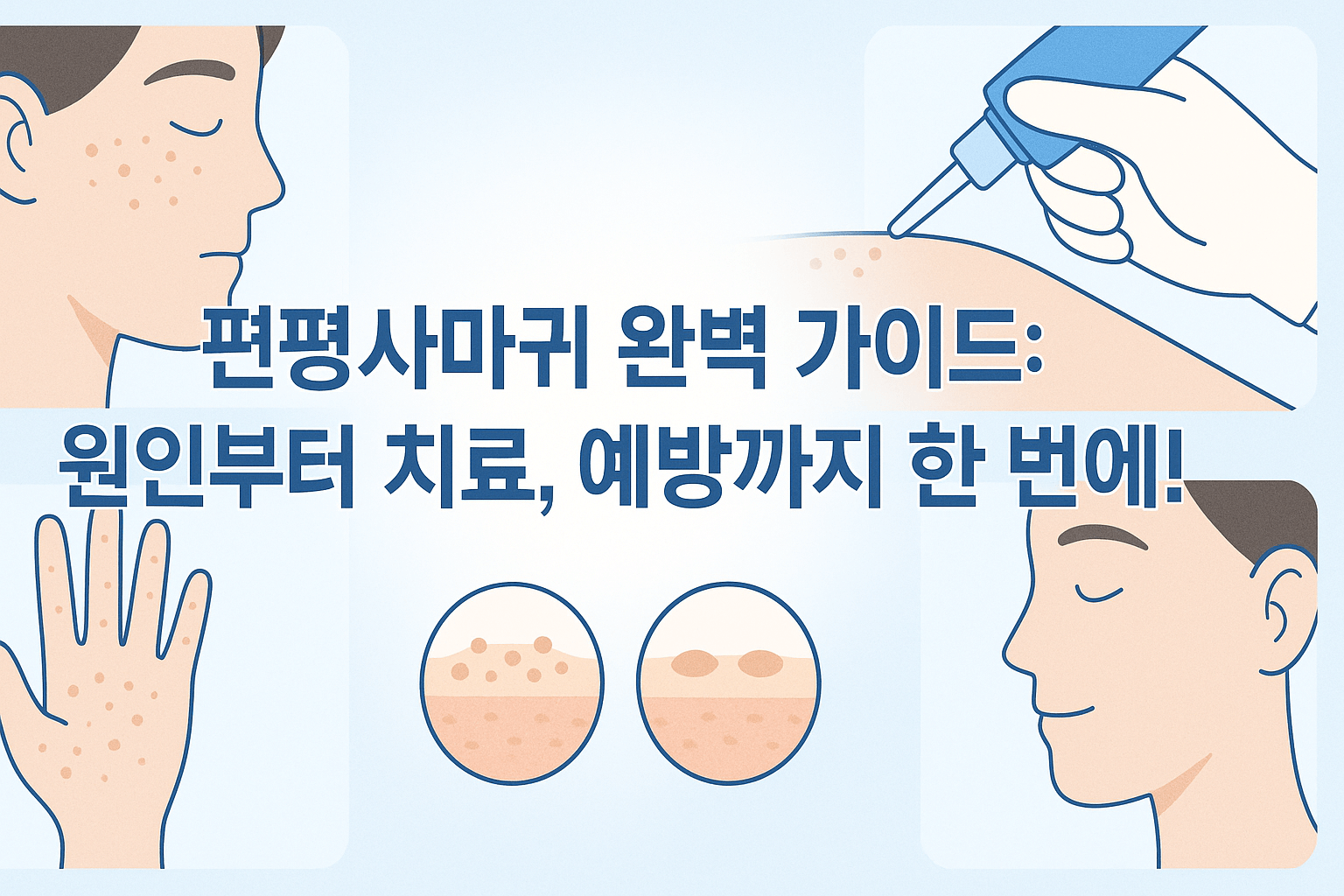 편평사마귀 완벽 가이드: 원인부터 치료, 예방까지 한 번에!