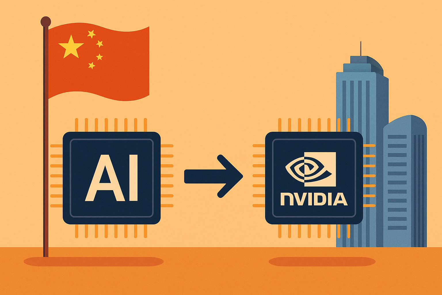 중국의 엔비디아 칩 구매 중단 자체 AI칩 굴기 가능할까?