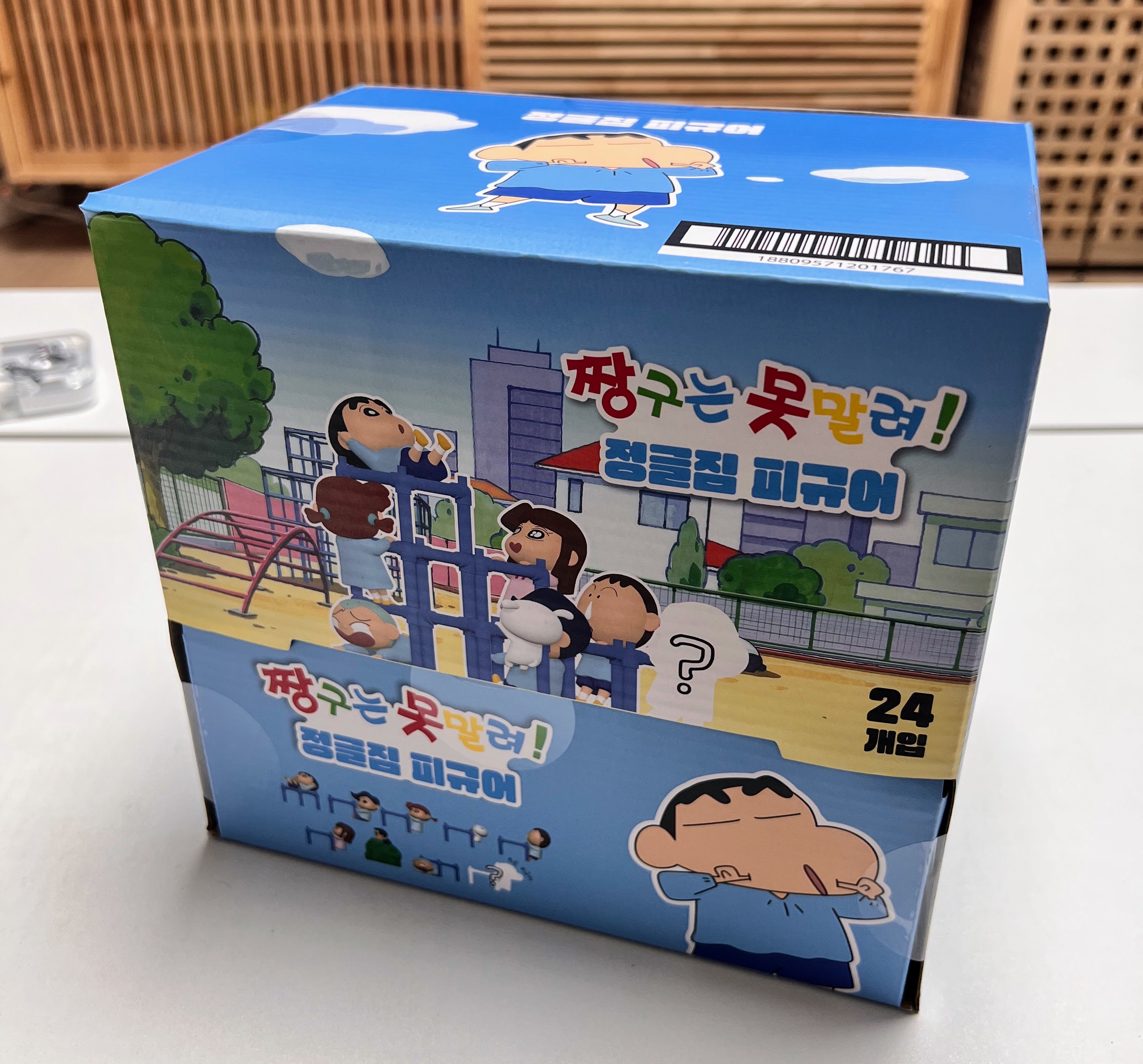 짱구는 못말려! 정글짐 피규어 24개입 1Box