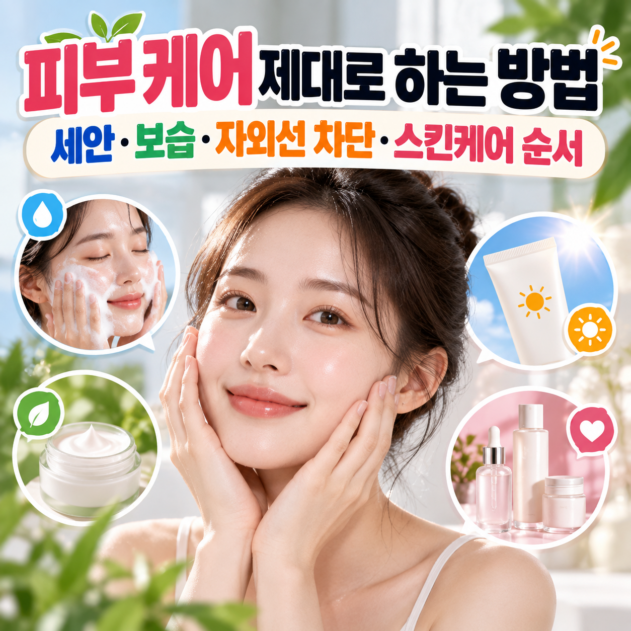 피부 케어 제대로 하는 방법