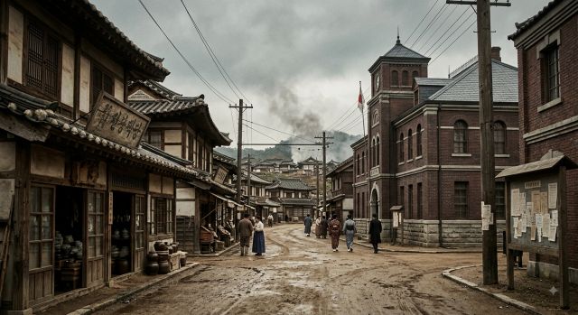 대정친목회 1916년 경성의 역사적 배경과 친일단체 논란을 상징하는 이미지