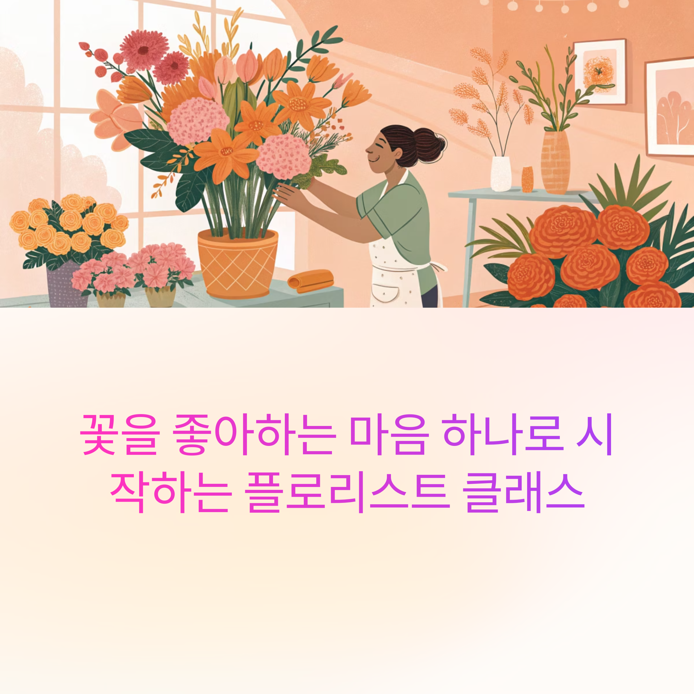 플로리스트 클래스