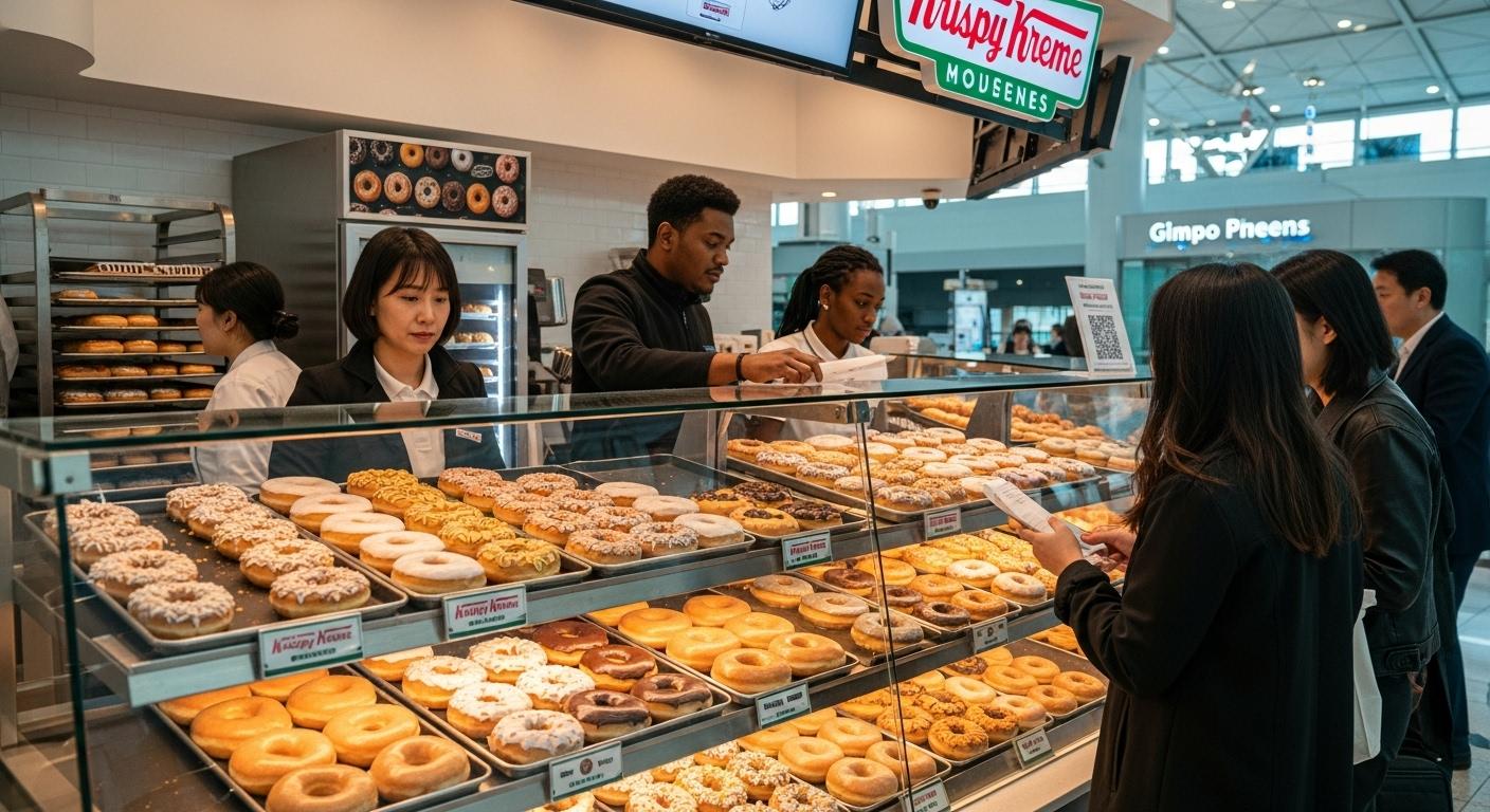 김포공항 크리스피도넛