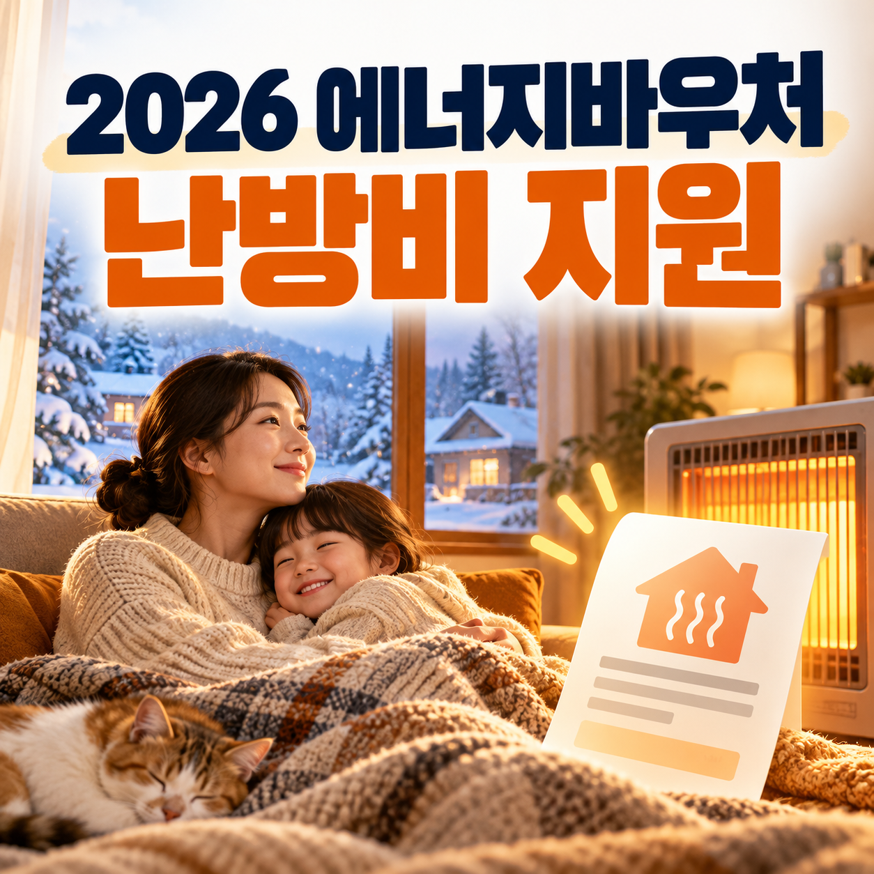 2026 에너지바우처 얼마 받을까? 1인 가구 금액부터 10월 신청 중단일까지