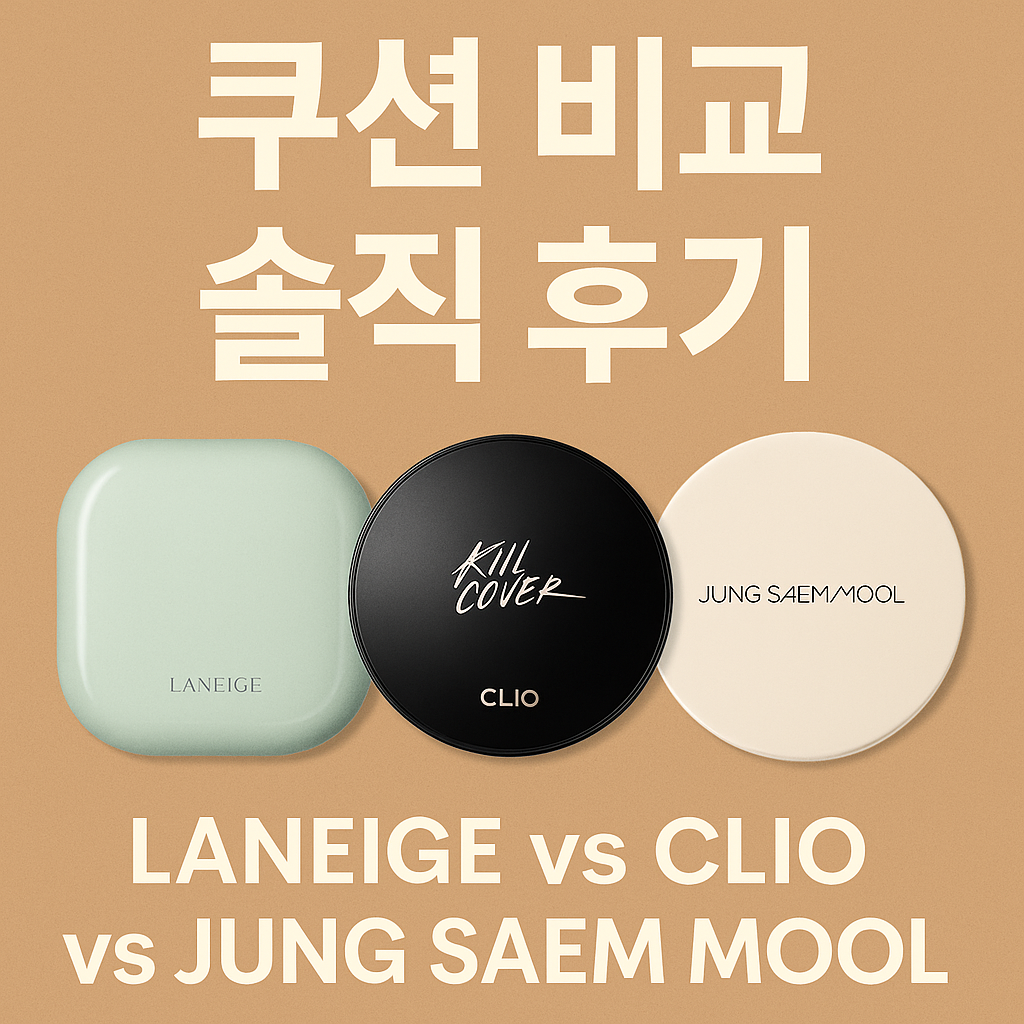 쿠션비교